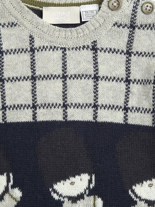Wool Blend Tricot Pullover image number 2
